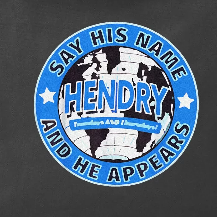 Say His Name And He Appears Joe Hendry Gift Zip Tote Bag