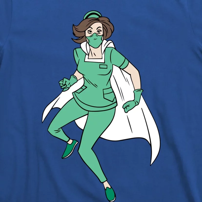 Super Hero Nurse Funny Gift T-Shirt