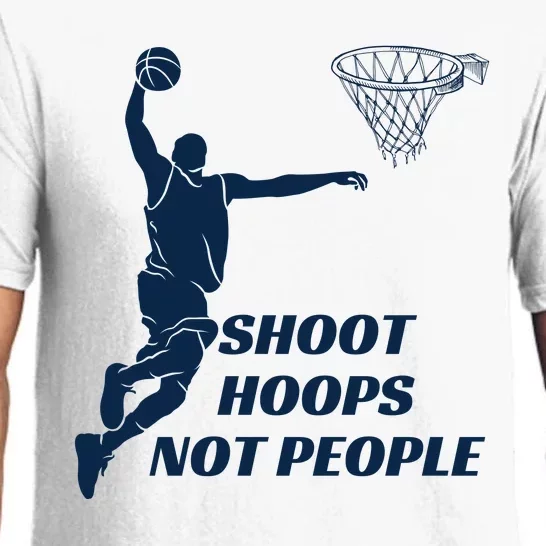 Shoot Hoops Not People Pajama Set