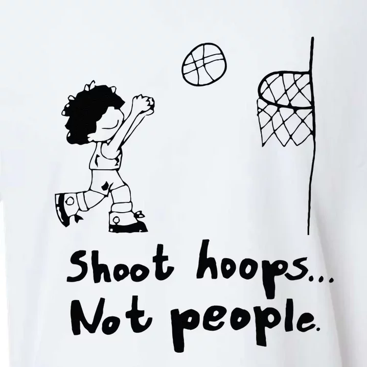 Shoot Hoops Not People Sueded Cloud Jersey T-Shirt