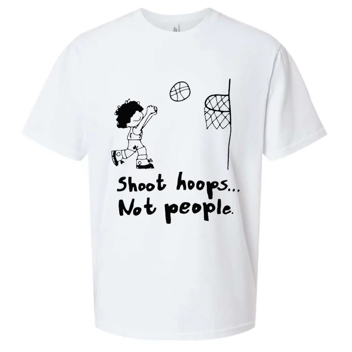 Shoot Hoops Not People Sueded Cloud Jersey T-Shirt