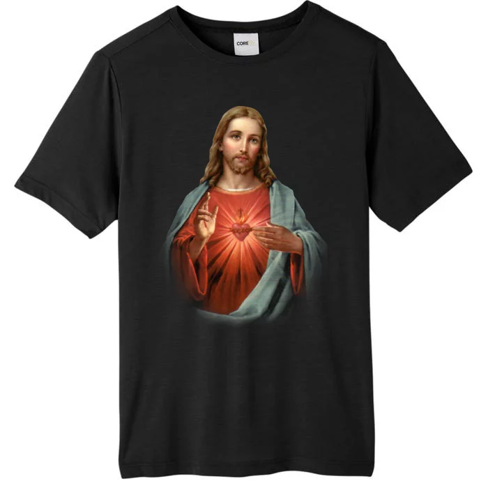 Sacred Heart Of Jesus ChromaSoft Performance T-Shirt