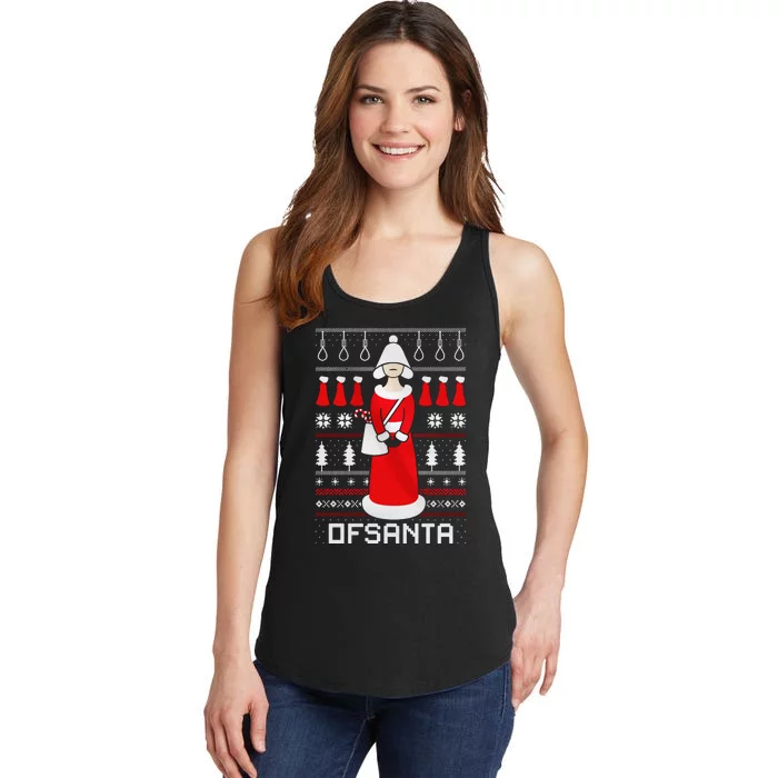 SantaS Handmaid Ofsanta Christmas Ladies Essential Tank