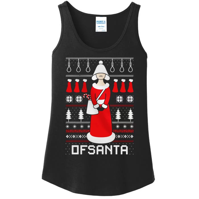 SantaS Handmaid Ofsanta Christmas Ladies Essential Tank