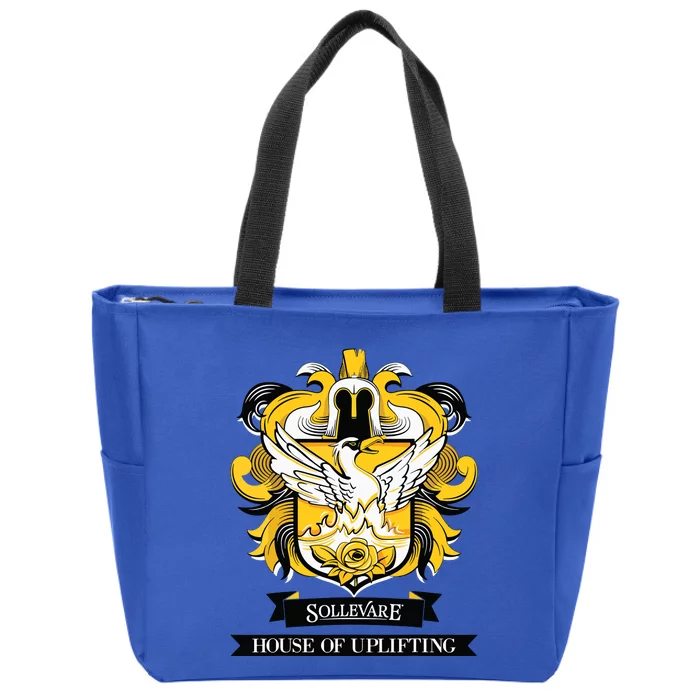 Sollevare House Of Uplifting Rca Rising School Spirit Zip Tote Bag