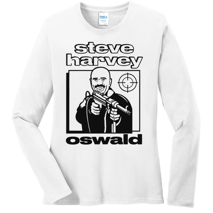 Steve Harvey Oswald Ladies Long Sleeve Shirt