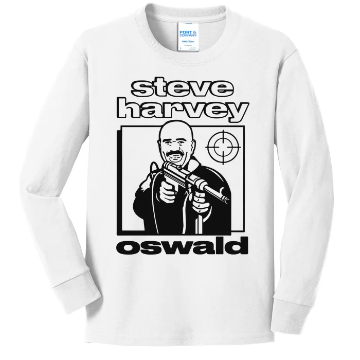 Steve Harvey Oswald Kids Long Sleeve Shirt