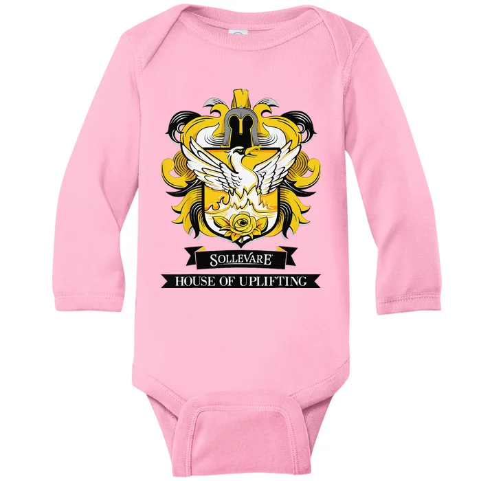 Sollevare House Of Uplifting Rca Rising School Spirit Baby Long Sleeve Bodysuit