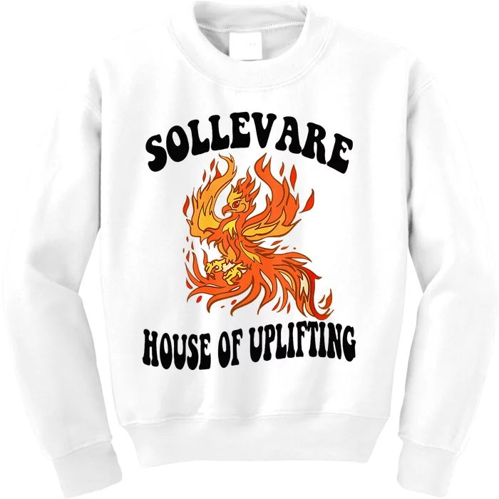 Sollevare House Of Uplifting House Rca Givers School Spirit Kids Sweatshirt