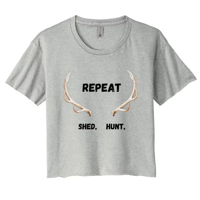 Shed Hunting Outdoor Apparel Women's Crop Top Tee