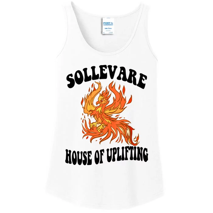 Sollevare House Of Uplifting House Rca Givers School Spirit Sollevare Selfless Ladies Essential Tank