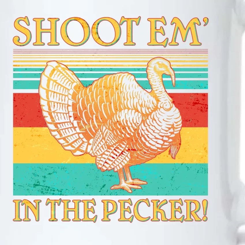 Shoot Em In the Pecker Black Color Changing Mug