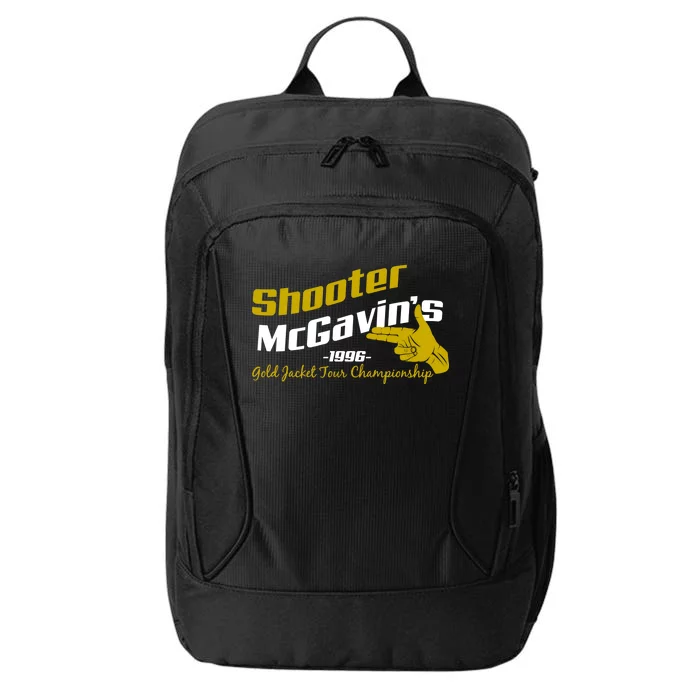 Shooter McGavin's Golden Jacket Tour Championship City Backpack