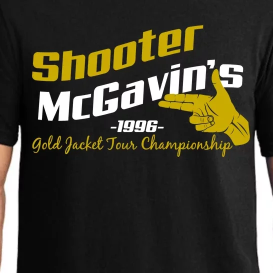 Shooter McGavin's Golden Jacket Tour Championship Pajama Set