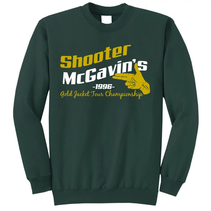 Shooter McGavin's Golden Jacket Tour Championship Tall Sweatshirt