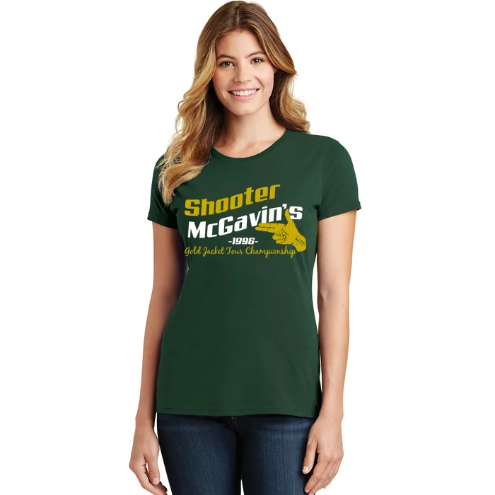 Shooter McGavin's Golden Jacket Tour Championship Women's T-Shirt