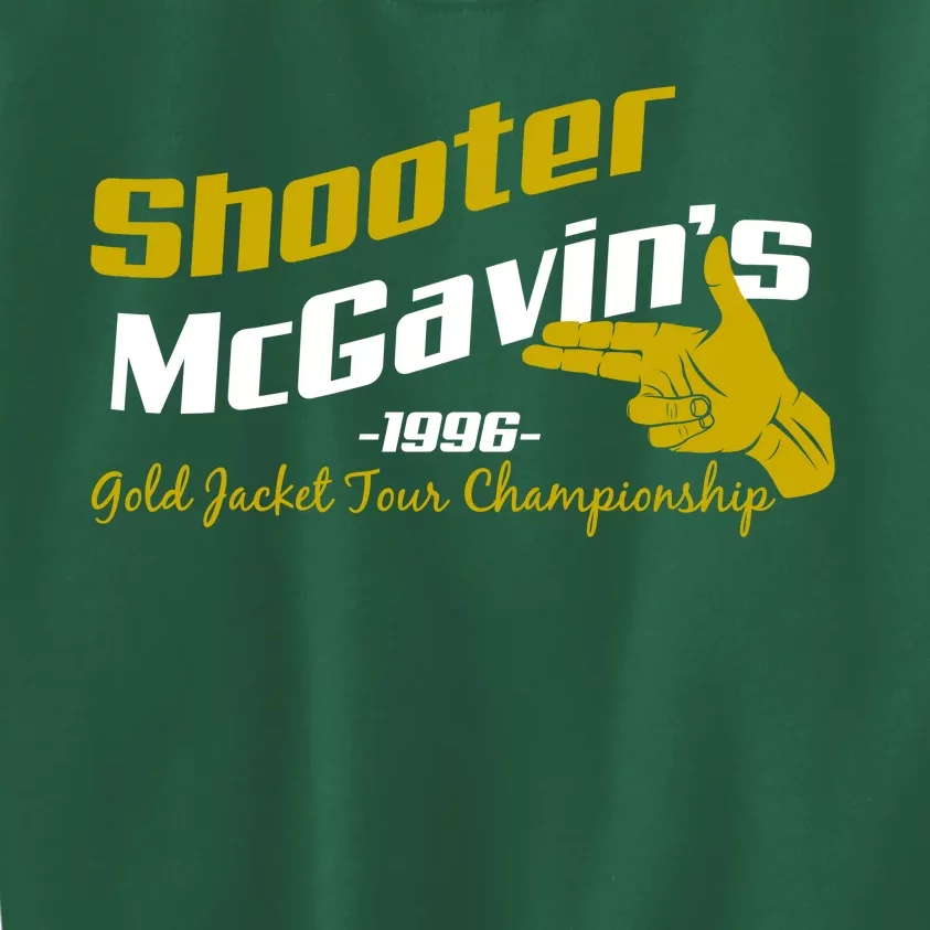 Shooter McGavin's Golden Jacket Tour Championship Kids Sweatshirt