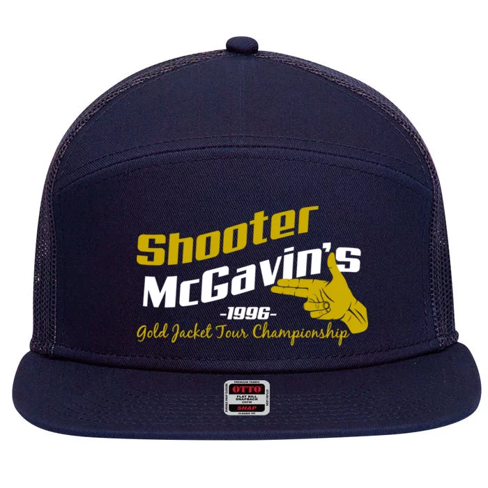 Shooter McGavin's Golden Jacket Tour Championship 7 Panel Mesh Trucker Snapback Hat