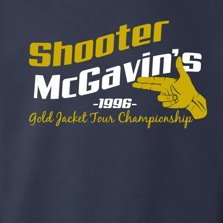 Shooter McGavin's Golden Jacket Tour Championship Toddler Hoodie