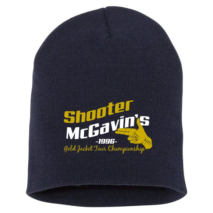 Shooter McGavin's Golden Jacket Tour Championship Short Acrylic Beanie