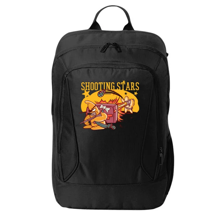 Shooting Stars Pun City Backpack