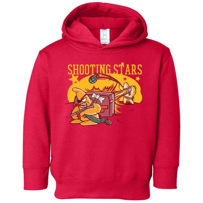 Shooting Stars Pun Toddler Hoodie