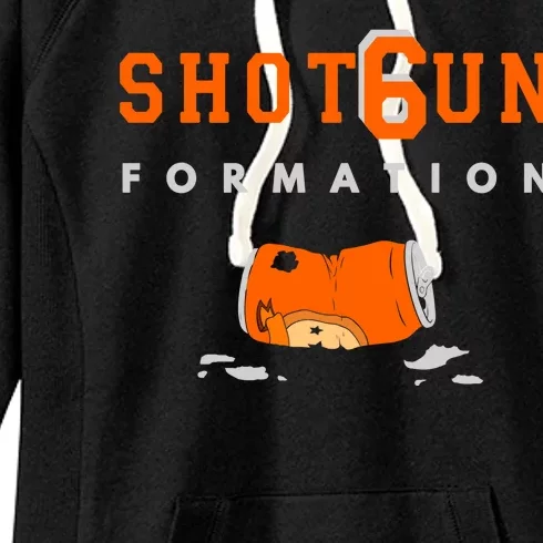 Shotgun Formation Cleveland Football Women's Fleece Hoodie