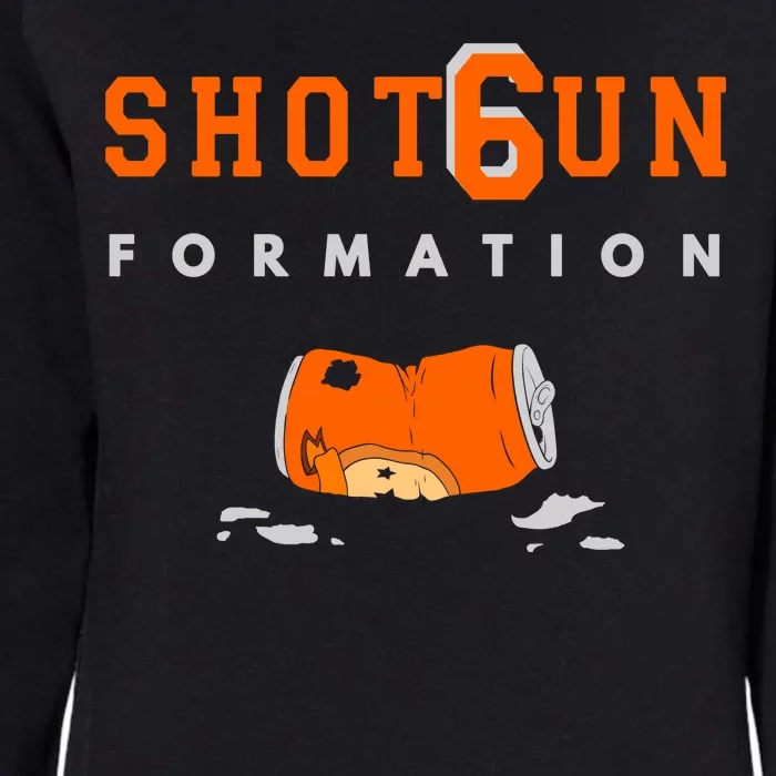 Shotgun Formation Cleveland Football Womens California Wash Sweatshirt