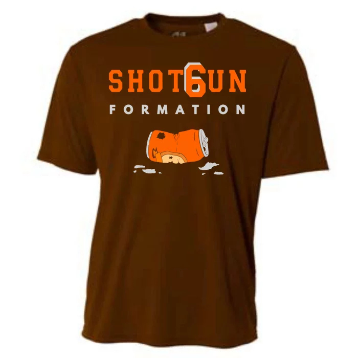 Shotgun Formation Cleveland Football Cooling Performance Crew T-Shirt