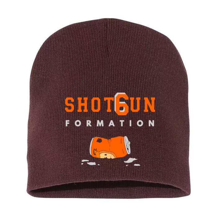 Shotgun Formation Cleveland Football Short Acrylic Beanie