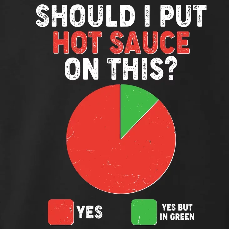 Should I Put Hot Sauce On This Pie Chart Toddler Hoodie