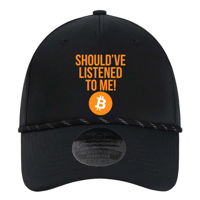 Should've Listened To Me Funny Bitcoin Performance The Dyno Cap