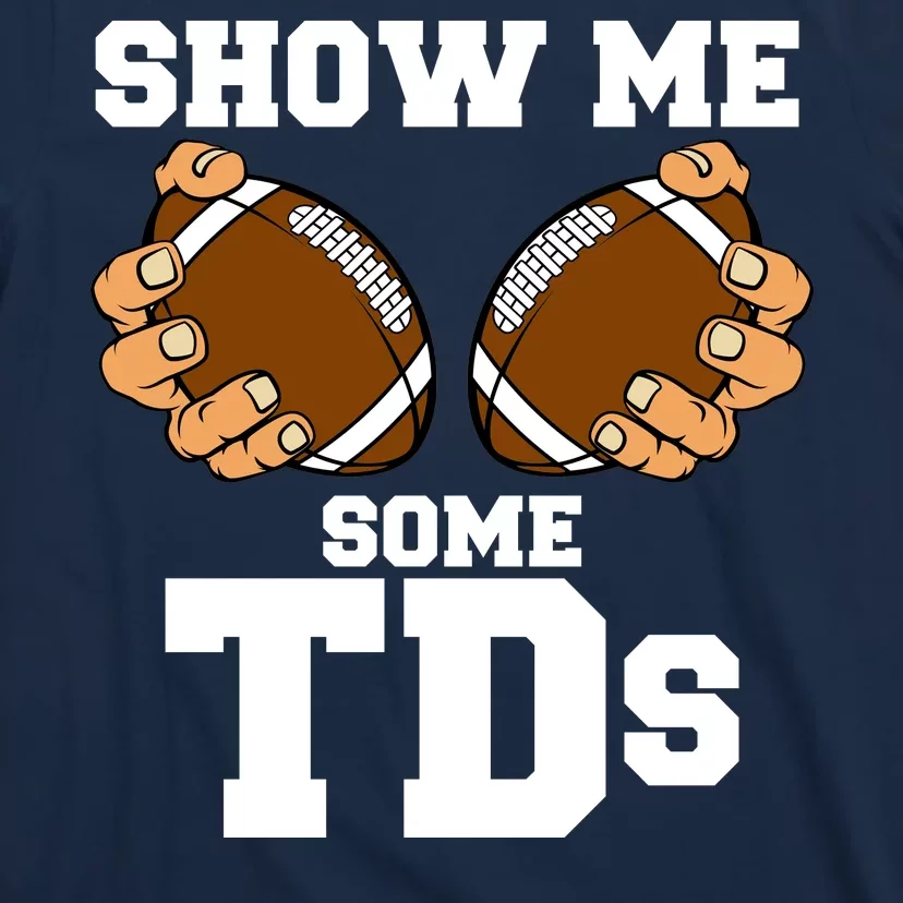 Teeshirtpalace Show Me Your TDS Fantasy Football American Football Kids Long Sleeve Shirt