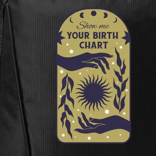 Show Me Your Birth Chart City Backpack