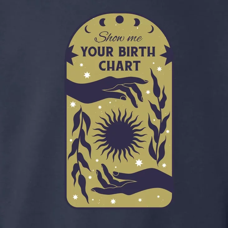 Show Me Your Birth Chart Toddler Hoodie