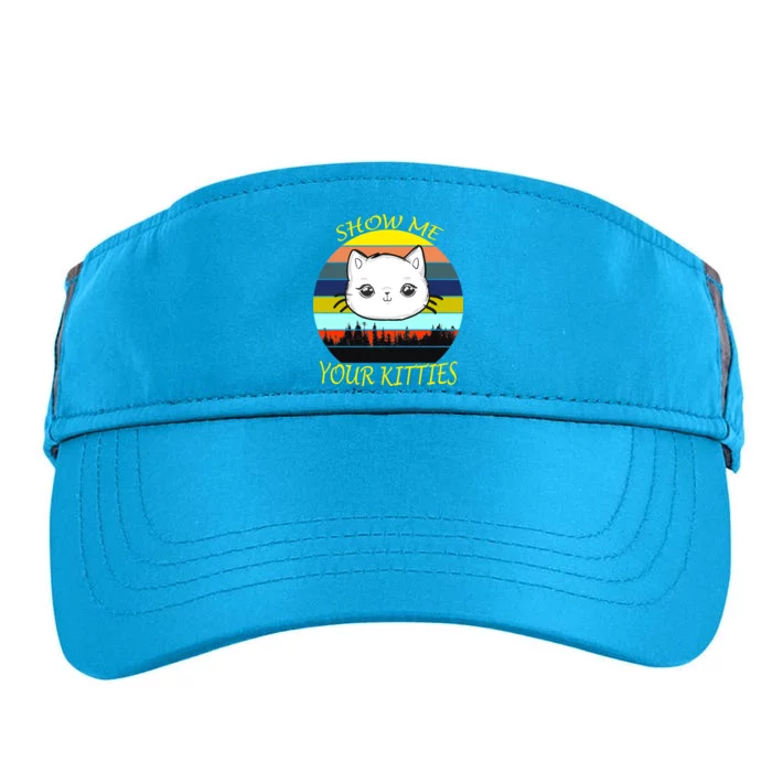 Show Me Your Kitties Adult Drive Performance Visor