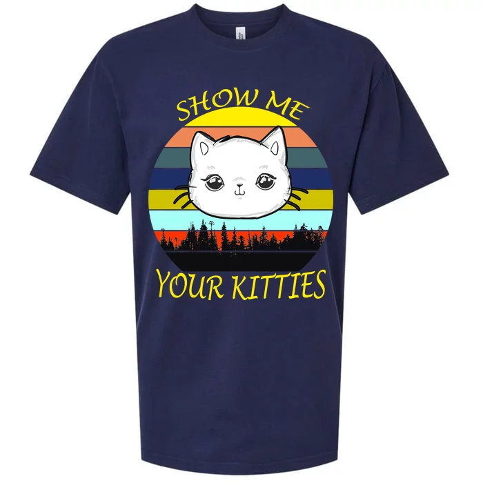 Show Me Your Kitties Sueded Cloud Jersey T-Shirt