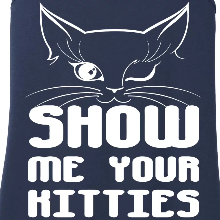 Show Me Your Kitties Funny Cat Ladies Essential Tank