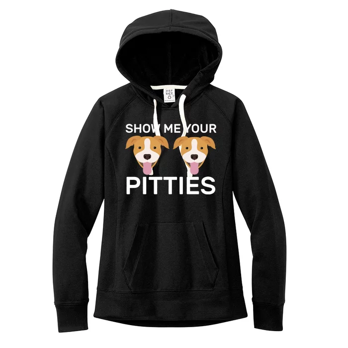 Show Me Your Pitties Women's Fleece Hoodie