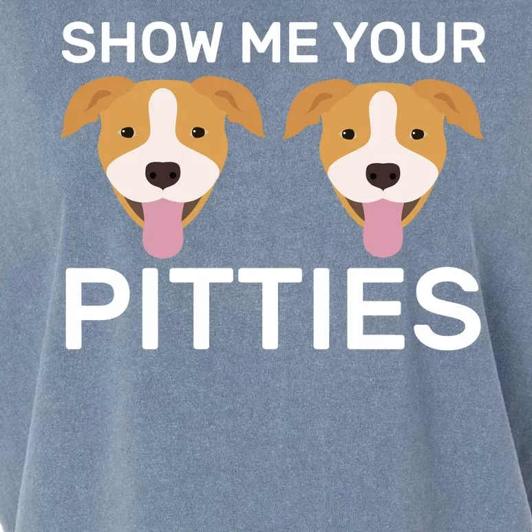 Show Me Your Pitties Garment-Dyed Women's Muscle Tee