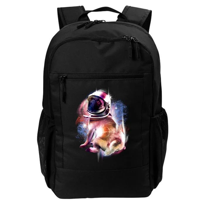 Space Hunger Pug Daily Commute Backpack