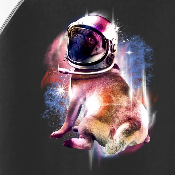 Space Hunger Pug Toddler Fine Jersey T-Shirt