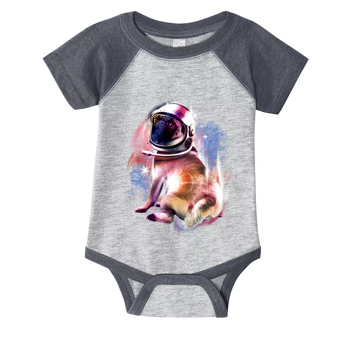 Space Hunger Pug Infant Baby Jersey Bodysuit