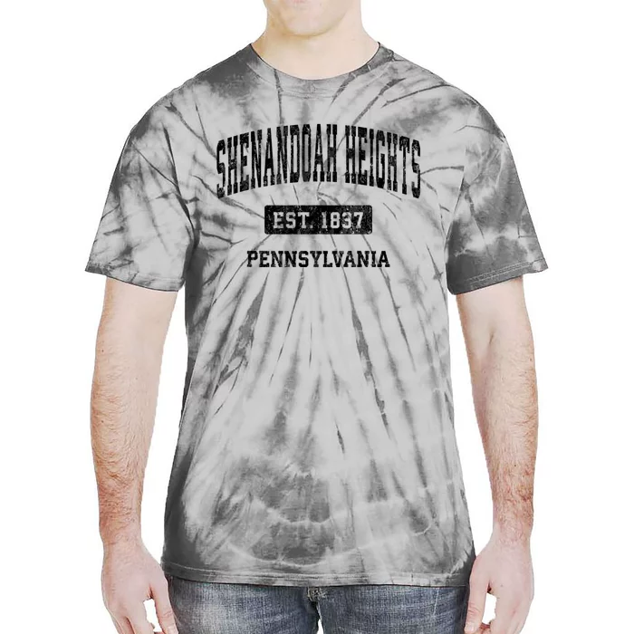 Shenandoah Heights Pennsylvania Pa Vintage Athletic Sports Tie-Dye T-Shirt