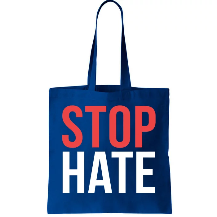 Stop Hate Protest Gift Tote Bag