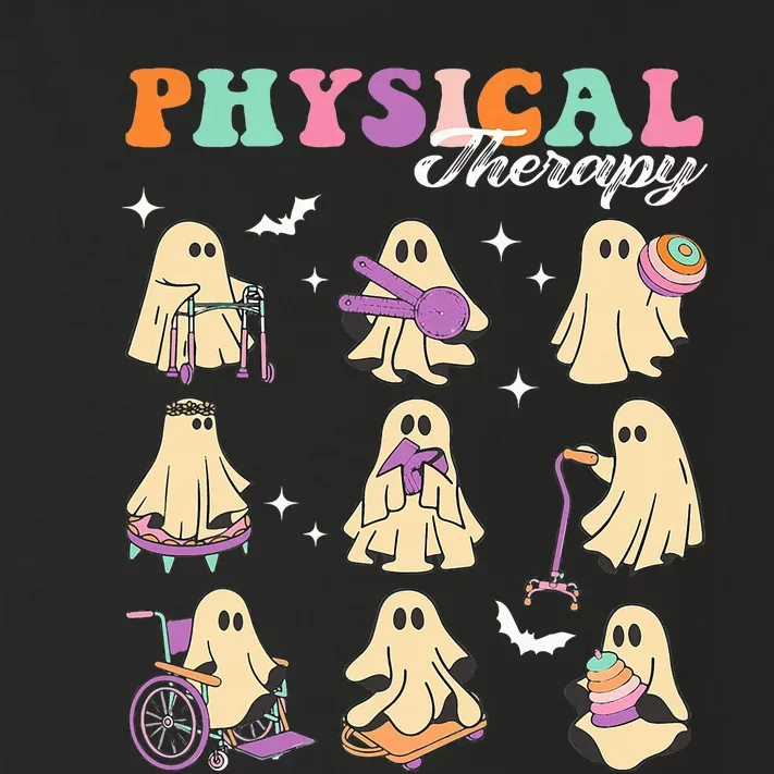 Spooky Halloweenthemed Physical Therapy Groovy Toddler Long Sleeve Shirt