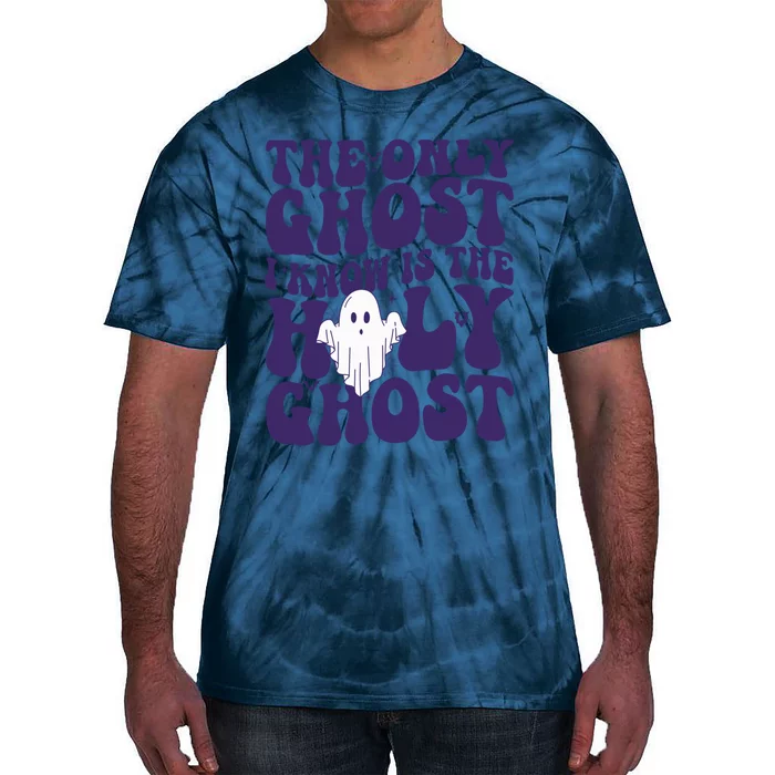 Spooky Halloween Party Retro Trick Or Treat Tie-Dye T-Shirt