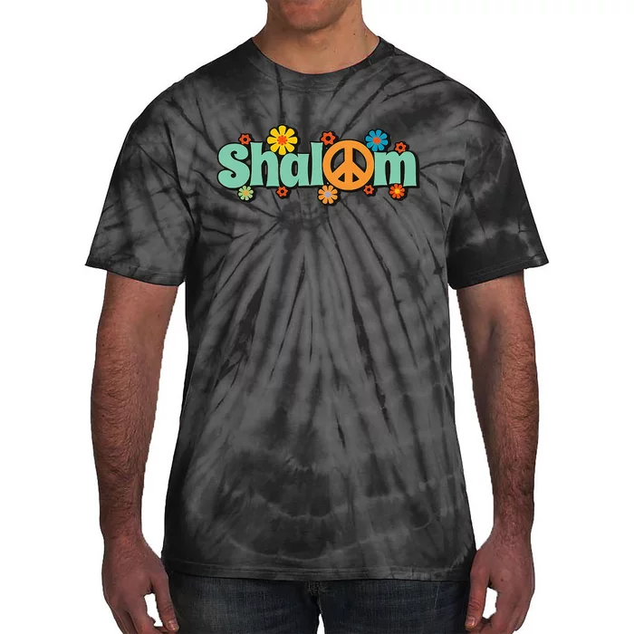 Shalom Hebrew Peace & Harmony Rosh Hashanah Jewish New Year Tie-Dye T-Shirt