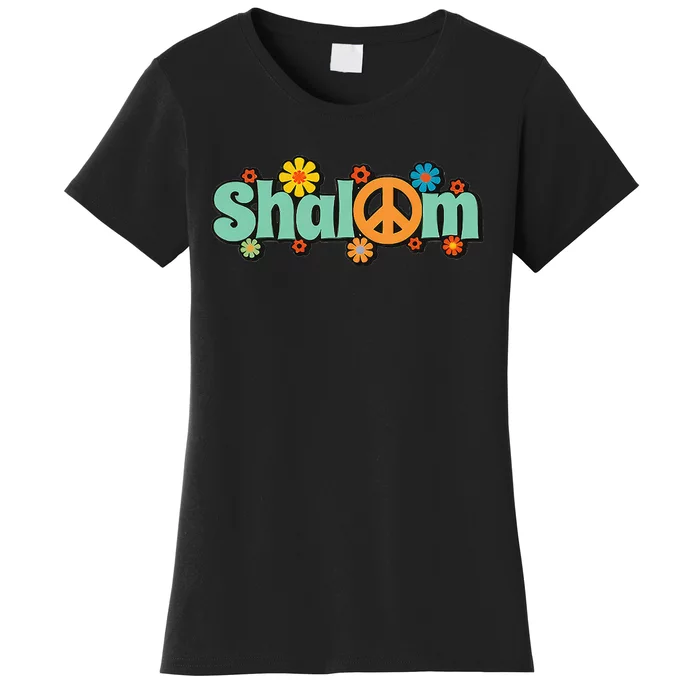 Shalom Hebrew Peace & Harmony Rosh Hashanah Jewish New Year Women's T-Shirt