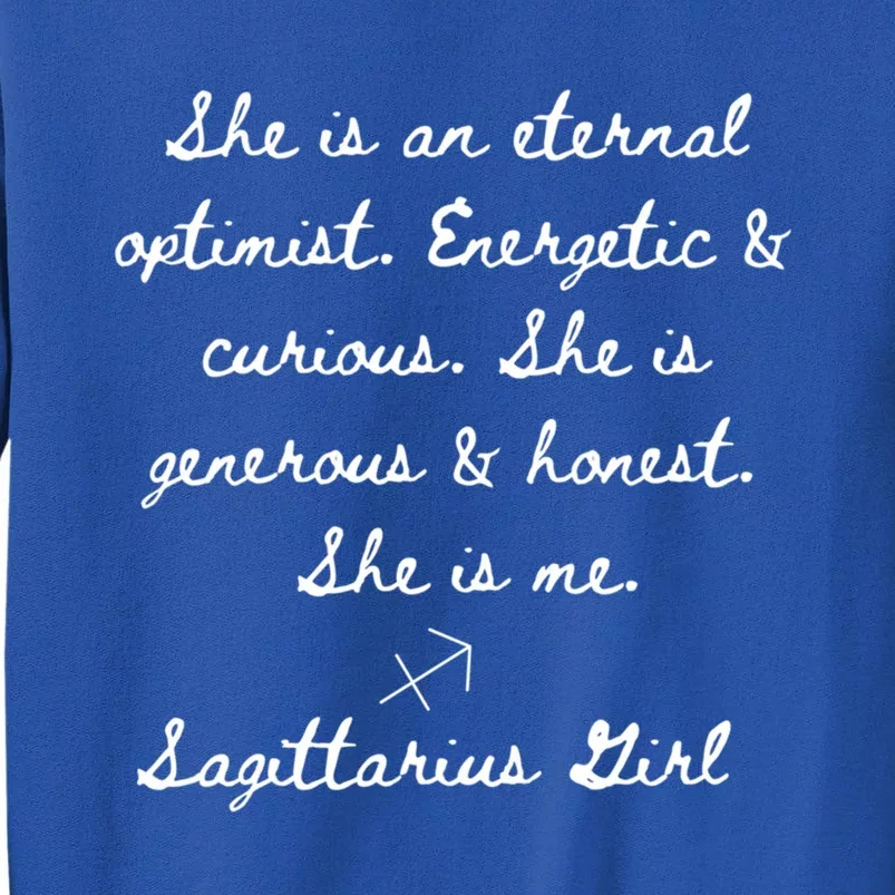 Sagittarius Horoscope Personality Traits Gift Tall Sweatshirt